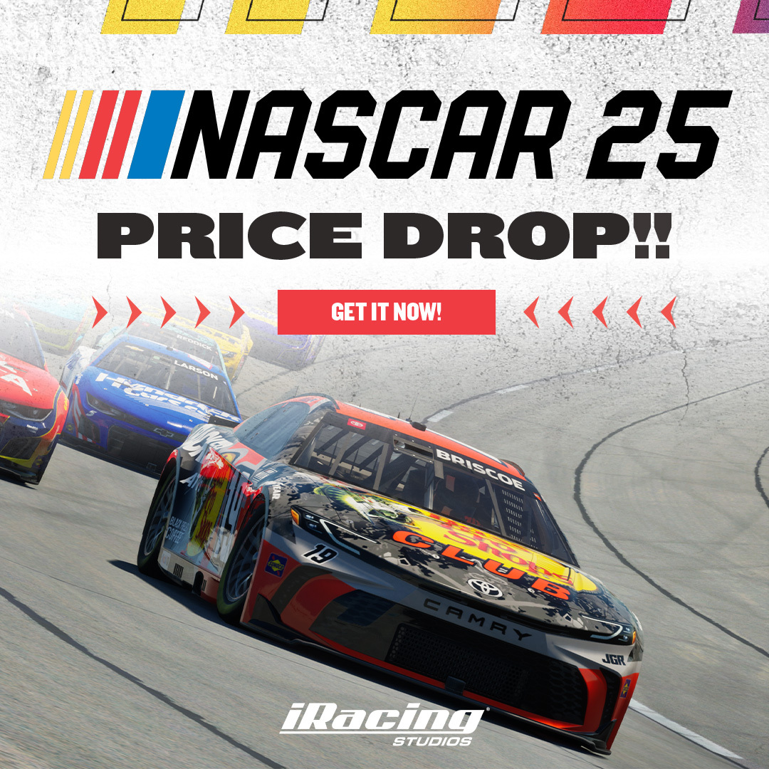 NASCAR 25 Game tweet media