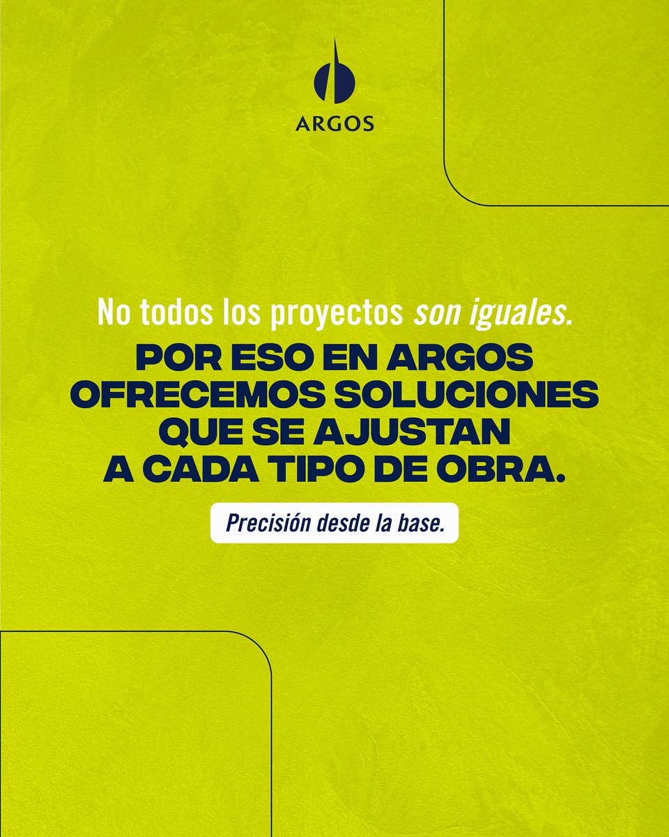 Cementos_Argos's tweet photo. Cada obra es única. Pero todas tienen algo en común, necesitan materiales que respondan cuando más importa. 

En Argos acompañamos proyectos de todas las escalas, desde una vivienda hasta una gran infraestructura, con soluciones que garantizan calidad en cada etapa. https://t.co/kfmNcqrwW8
