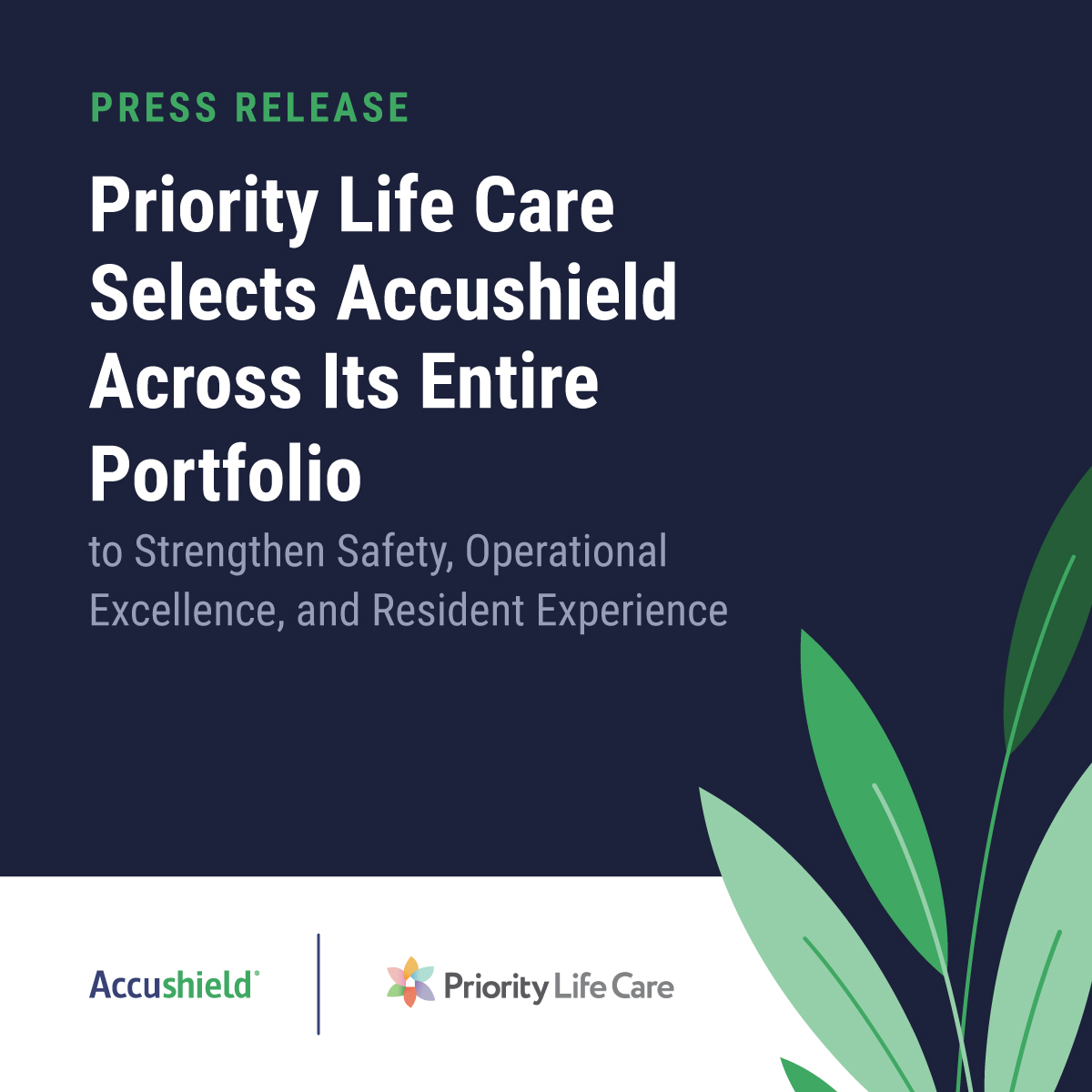 Accushield11's tweet photo. 🎉 We’re proud to share that Priority Life Care has expanded Accushield across all locations! Together, we're ensuring that every person who lives in, works in, or visits their communities is known, protected, and connected.

👉 Read the Press Release: https://t.co/6nHcar0gkb https://t.co/KBeTQ3wdGQ