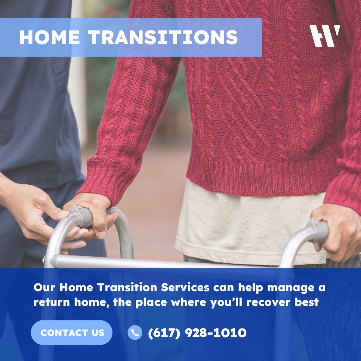 House_Works's tweet photo. With our Home Transition Program we can help you return home after a hospital or rehab stay. We’ll manage your transition, transportation, appointments, and more! Contact us today and we can plan your safe transition home: (617) 928-1010 https://t.co/cJ83kl1Gky