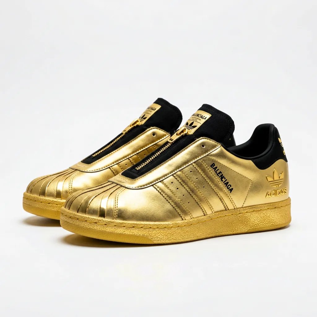 HackerDeCrypto's tweet image. Collaboration #adidas #balenciaga by DJ GOLDENHACK