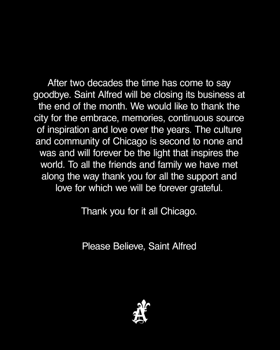 RIP Saint Alfred 😔