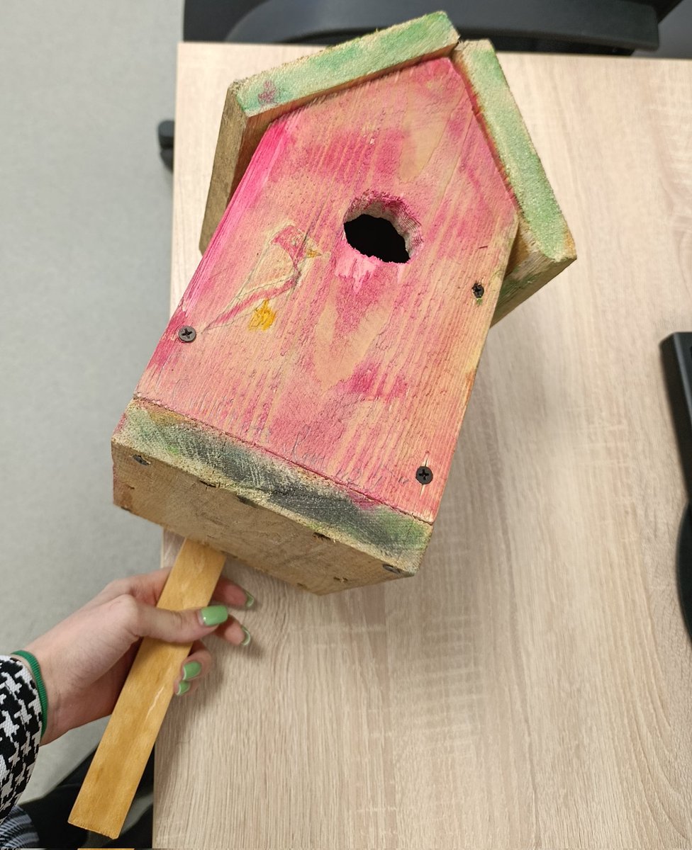 Притащили мне скворечник, до последнего думала,что родители моих учеников решили проигнорировать мою просьбу 😂