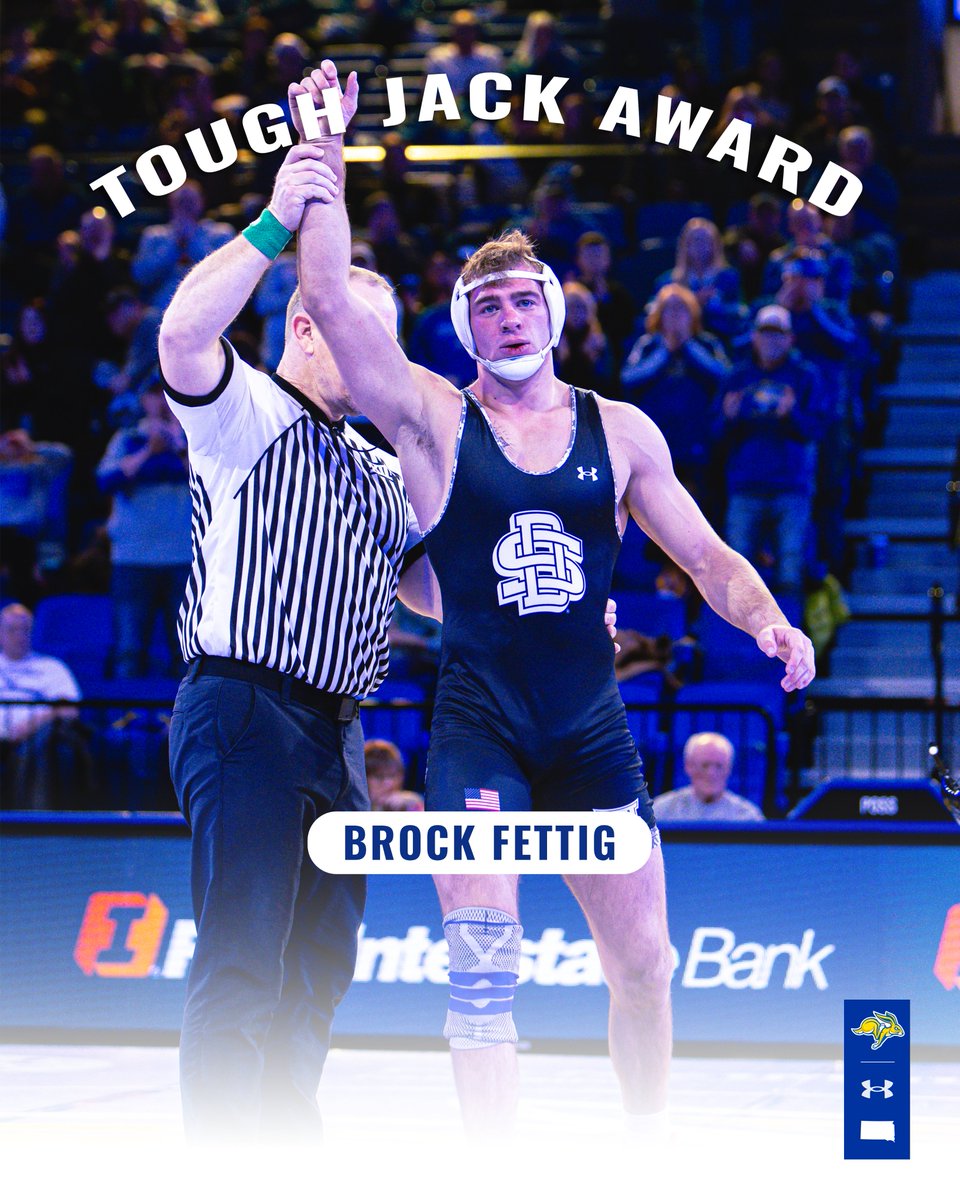 GoJacksWrestle's tweet image. Tough Jack: Brock Fettig

#GetJacked x #GoJacks🐰