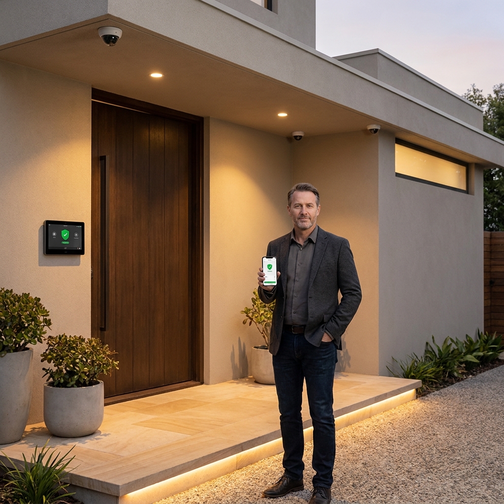 HarmsSecurity's tweet image. Smart security means control—right from your phone. Protect your home and peace of mind with integrated solutions that work as hard as you do. See why homeowners in Kitchener trust Harms Security. harmssecurity.com #HomeSecurity #Kitchener