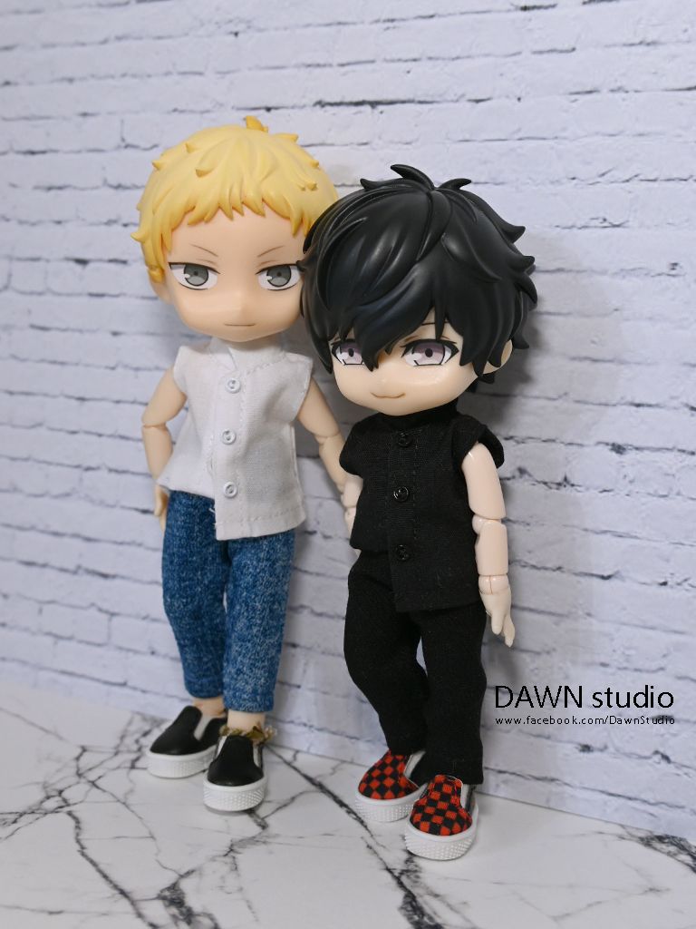 dawnstudiobjd's tweet photo. 🛒在庫販売中🛒ノースリーブ スタンドカラーシャツ
https://t.co/XkE3M6XPJQ

 #ドール服 #オビツ11 サイズ #ねんどろいどどーる #ピコドー9 #ピコドー10 にも共用可能。    
#ob11clothes #obitsu11 #nendoroid #nendoroiddoll #dollsclothes #오비츠11 https://t.co/uspI73LT11