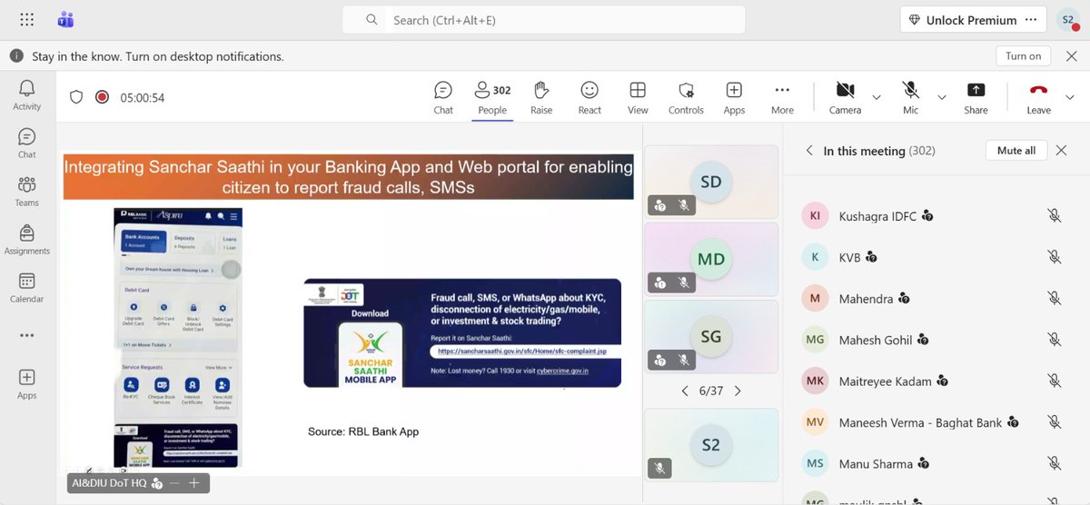DoT India tweet media