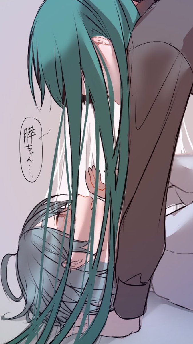 アップにした方が可愛いか？