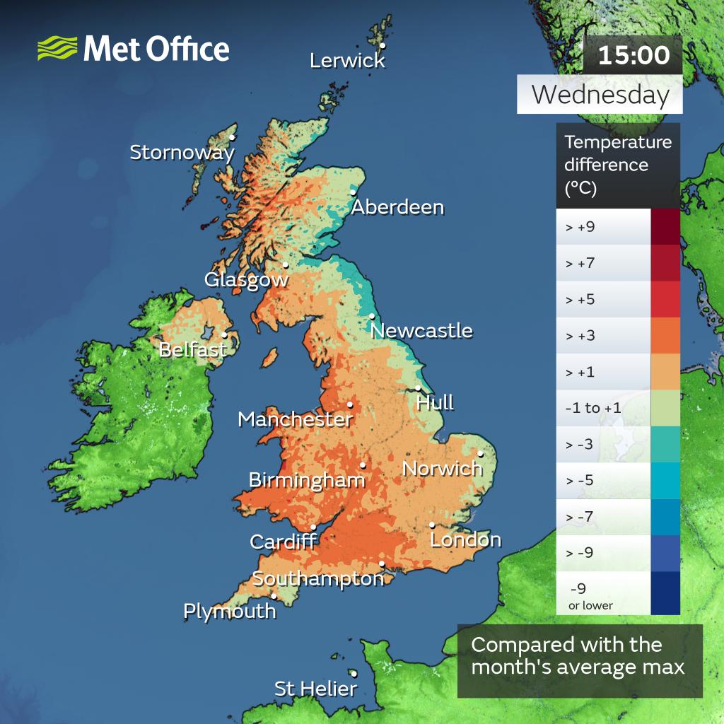 Met Office tweet media