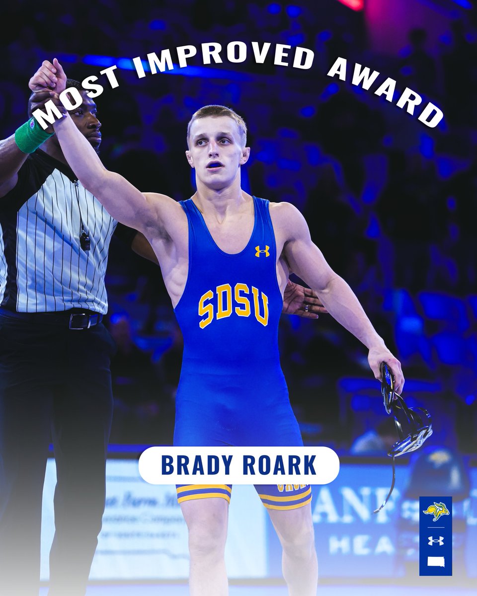 GoJacksWrestle's tweet image. Most Improved Wrestler: Brady Roark

#GetJacked x #GoJacks🐰