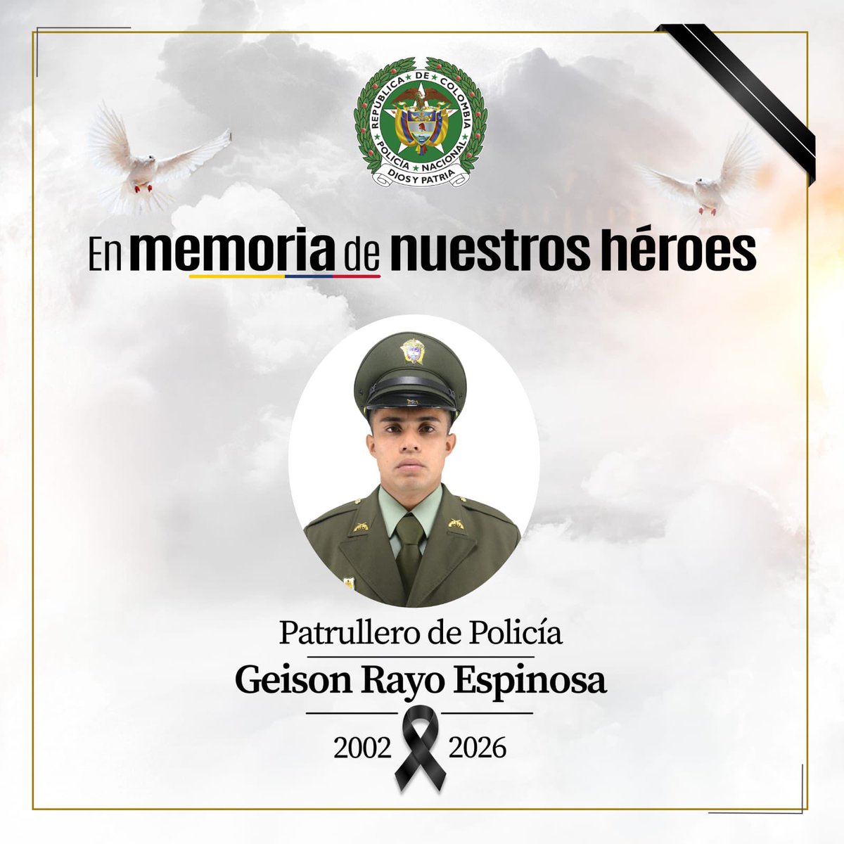 General William Oswaldo Rincón Zambrano tweet media