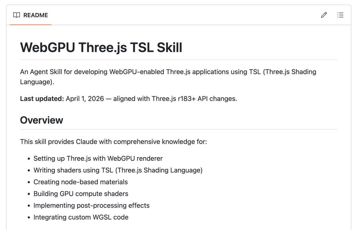 Un skill Claude pour développer des applications Three.js avec le ...