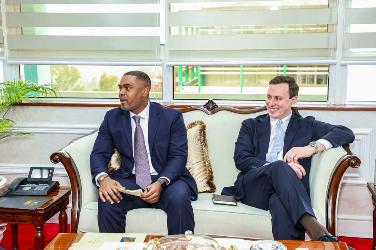 HonAdenDuale's tweet photo. Held a consultative meeting with CRDF Global and Helios Intel AI to advance partnerships focused on scaling AI-driven solutions in the health sector. 

Discussions centered on strengthening fraud detection, improving system interoperability and protecting digital health infrastructure.

Aligned with the USG–Kenya Bilateral Health Cooperation Framework and Kenya's Universal Health Coverage (UHC) agenda, we explored practical pathways to expand investment in digital health, with emphasis on using AI to enhance disease surveillance and response.

Through the Kenya National Public Health Institute (KNPHI), we continue to strengthen epidemic preparedness by improving laboratory networks, risk communication and emergency response.

I reaffirmed our openness to global collaboration, noting the value of shared expertise in advancing the One Health approach and meeting the 7-1-7 target for timely detection and response to public health threats.

These partnerships will support national priorities by strengthening frontline surveillance, streamlining data systems and reducing duplication.

The meeting was attended by Director General for Health, Dr. Patrick Amoth; Chairman of the Board at CRDF Global, Alonzo Fulgham and Vice President, Dabren Wills; Co-Founder of Helios Intel AI, Joe Scheidler; Digital Health Agency CEO Eng. Anthony Lenayara among other Ministry officials.