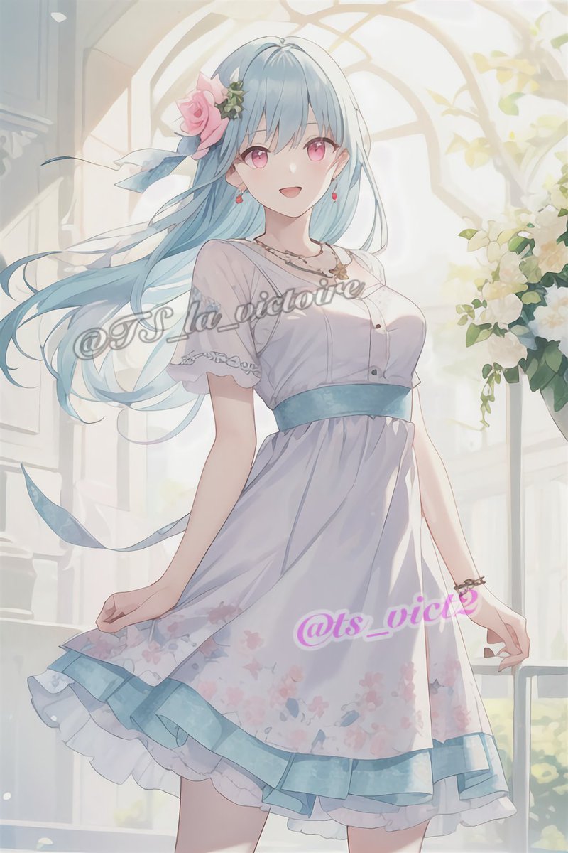 みんなおはよっ.ᐟ.ᐟ #AIイラスト