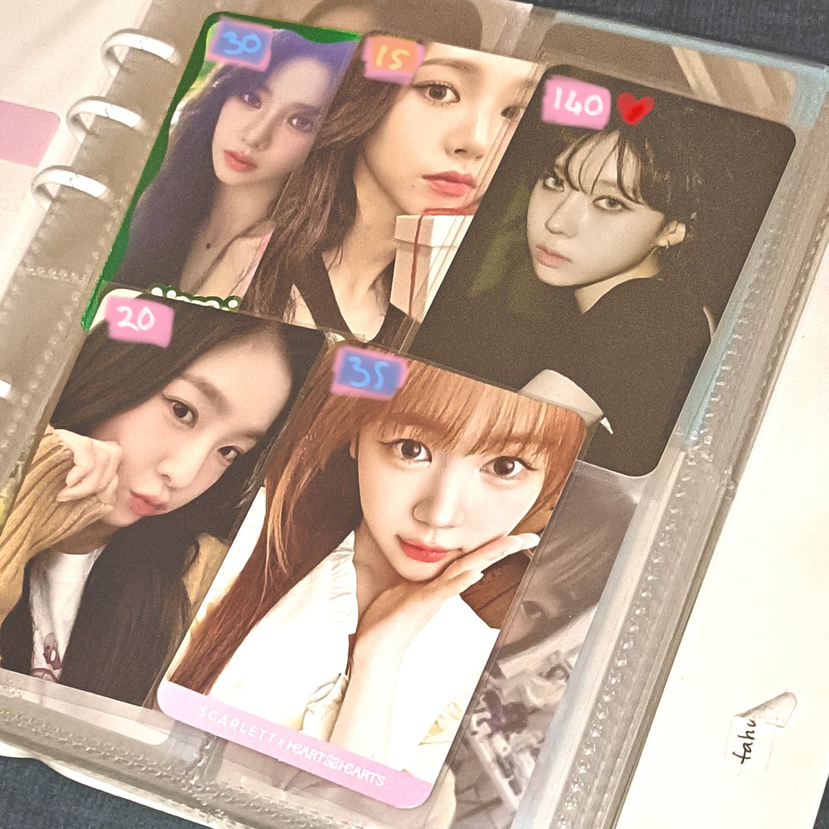 wts fast selling lfb ~

🧀 karina better things b concept
🧀 karina smtown pink xmas
🧀 winter stand my world
🧀 irene qq 4 star
🧀 ye-on scarlett

— exc adm 12,5% n pack 4K
— splitpay only
— must check alt