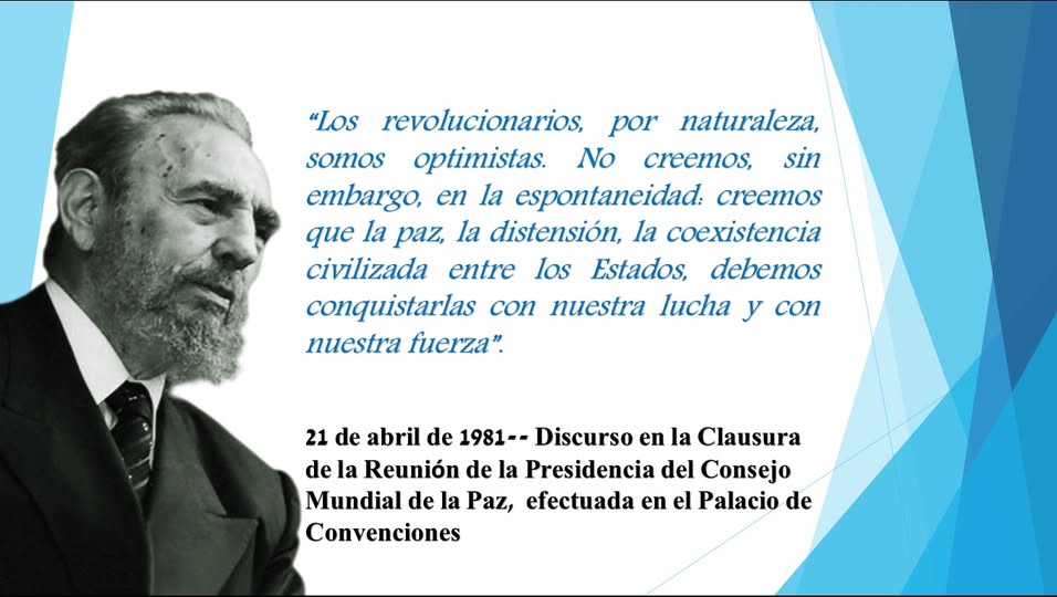 #100AñosConFidel 
#FidelPorSiempre
#FidelViveEntreNosotros