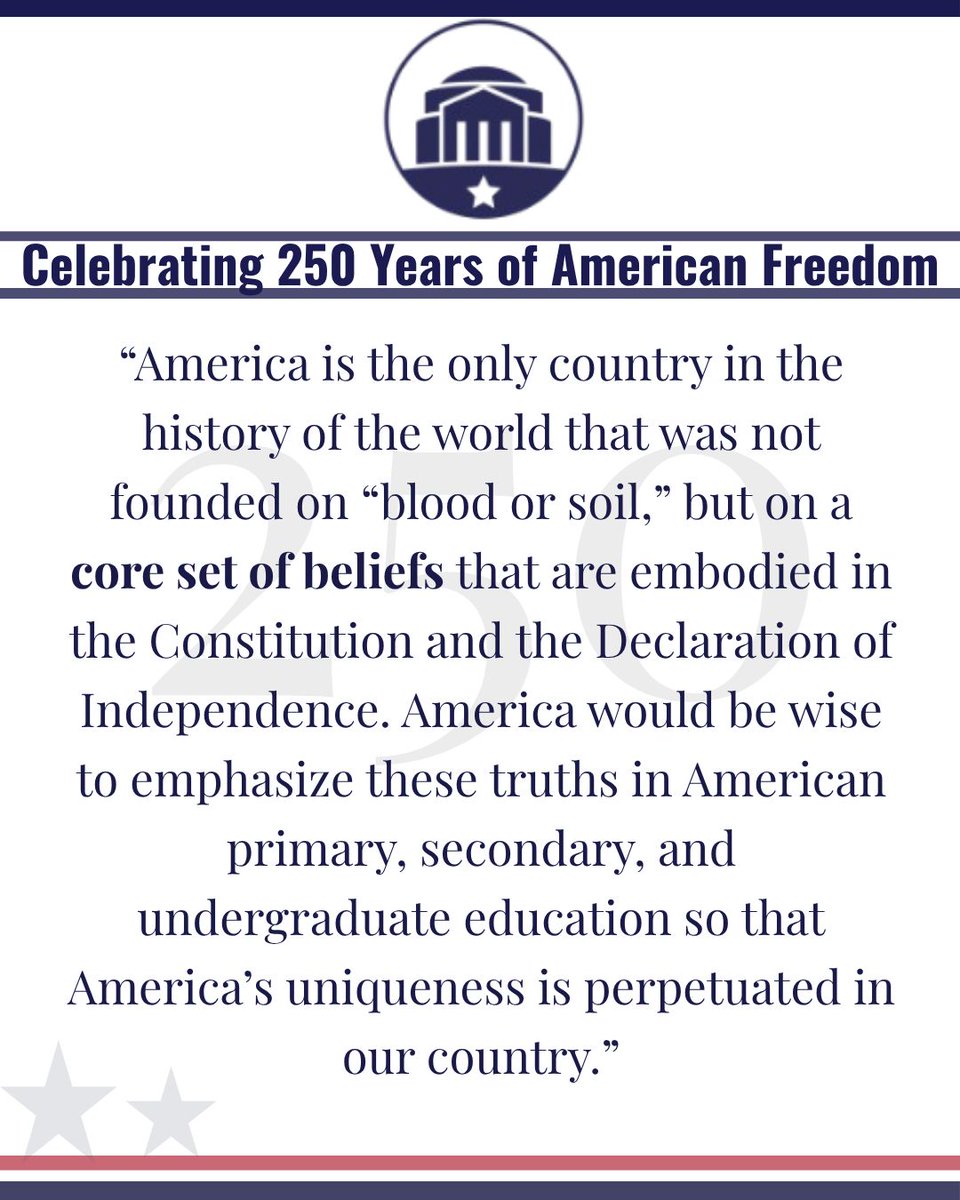 TheLandCenter's tweet photo. READ Land Center found Richard Land's recent article "250th anniversary of independence: What makes an American?" @thelandcenter
https://t.co/X0EYF1kvTa https://t.co/z73dBesmW0