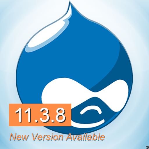 Installatron's tweet image. #Drupal 11.3.8 now available (minor update). installatron.com/drupal installatron.com/updatefeed/dru… @drupal #installatron