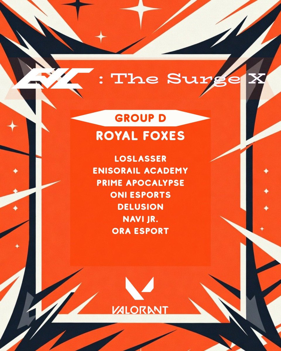 Royal Foxes Esports tweet media