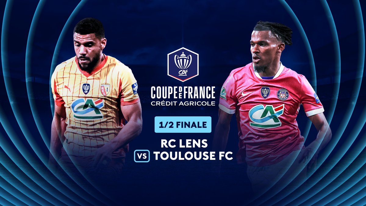 francetvpro's tweet image. #Événement | @francetvsport 

⚽️ 1/2 finale de #CoupeDeFrance en direct sur france.tv

🔥 @RCLens reçoit @ToulouseFC pour une place en finale

➡️ 20h20 Live Club sur la chaîne sport
➡️ 21h le match sur France 2

🎙️ @FabLeveque Loïc Rémy et @ArnaudMatteoli