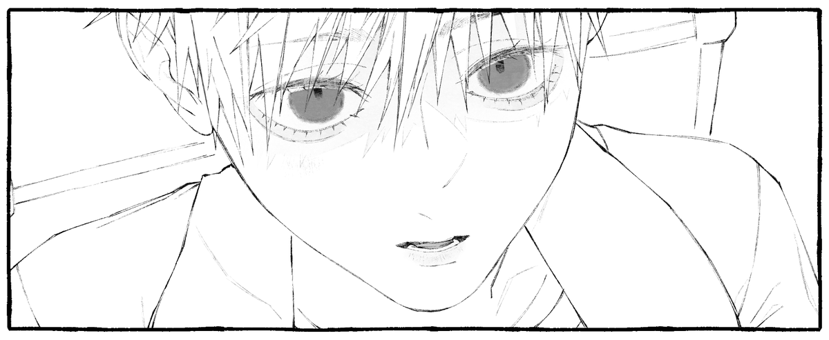 進捗もういっちょ！ｼｮﾀ🐺
最近この💋の描き方がｽｷ✨
家族がいる時はNOTｽｹﾍﾞを描いてカモフラする。