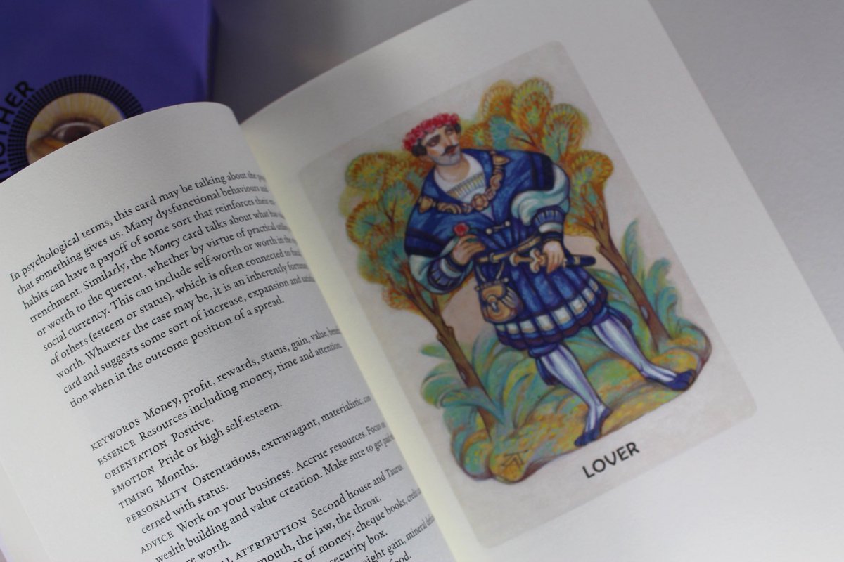 scarletimprint's tweet photo. We are delighted to present a new paperback edition of Balthazar Blacke’s Divine Gypsy Mother, a reimagining of the nineteenth century fortune-telling system, with original art by renowned tarot artist Alexander Daniloff.

A charming and practical oracle, it provides clarity and insight for everyday divination where more esoteric decks can founder. Balthazar gives expert guidance on reading spreads from the simple three card line and cross to the 36 card Grand Tableau and his unique Astrological Tableau.

The Divine Gypsy Mother is now available in a paperback edition with deck. The paperback is printed in colour, and the cards are printed on premium 350 gsm card and presented in a custom gold foiled box.

The paperback edition is in stock and ready to ship.

If you missed out on the limited hardback edition, we have made a small number available today. These are sold as a set with the new cards.