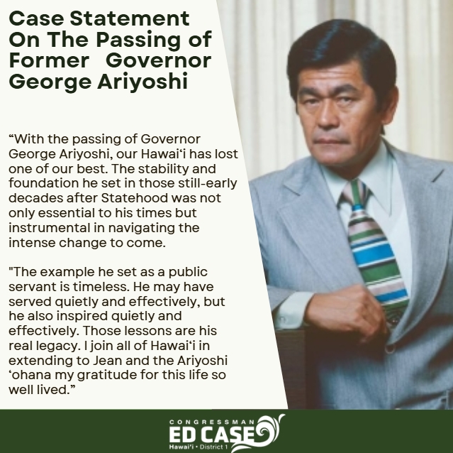 Rep. Ed Case tweet media
