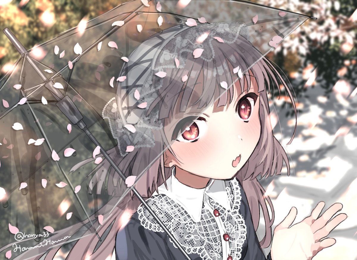 🌸☂️