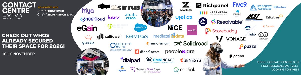 Contact Centre & Customer Experience Expo UK tweet media