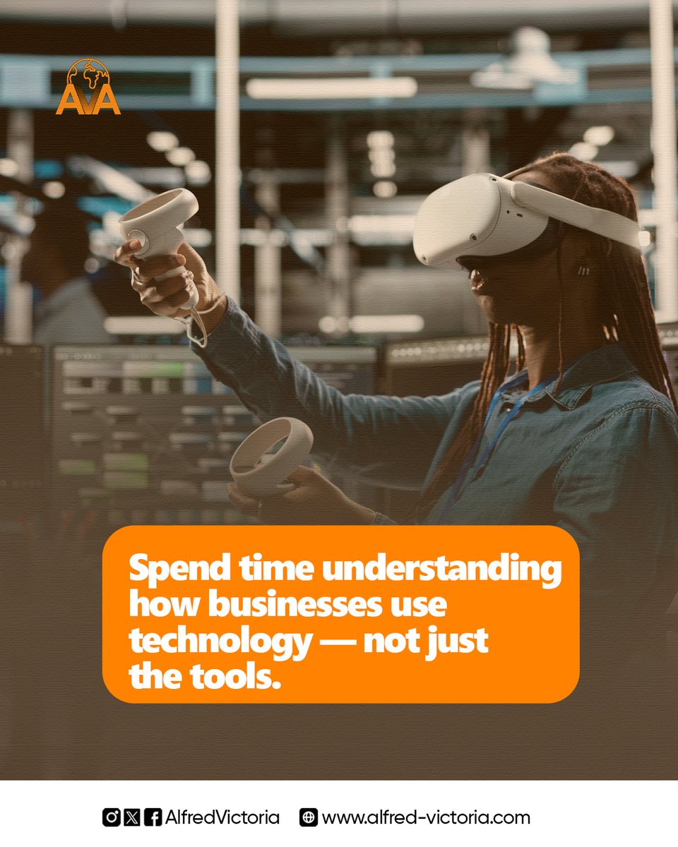 AvaTechAcademy's tweet image. Spend time understanding how businesses use technology, not just the tools.
Context creates advantage.

Start your journey today and unlock your potential in tech. 💻
👉 bit.ly/Tech4nondev

#Tech4NonDev #PersonalGrowth #CareerDevelopment #FutureSkills