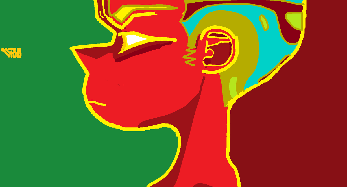Microsoft paint.
Been ages since i used my graphic tablet.