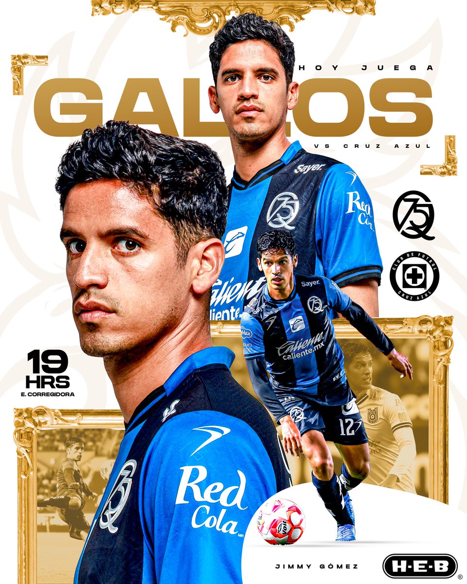 ¡Hoy juega el Gallo! 

¿Listos para una noche especial? 🐓💙

Presenta: <a href="/HEB_mexico/">H-E-B México</a> 

#ResetAzulyNegro
