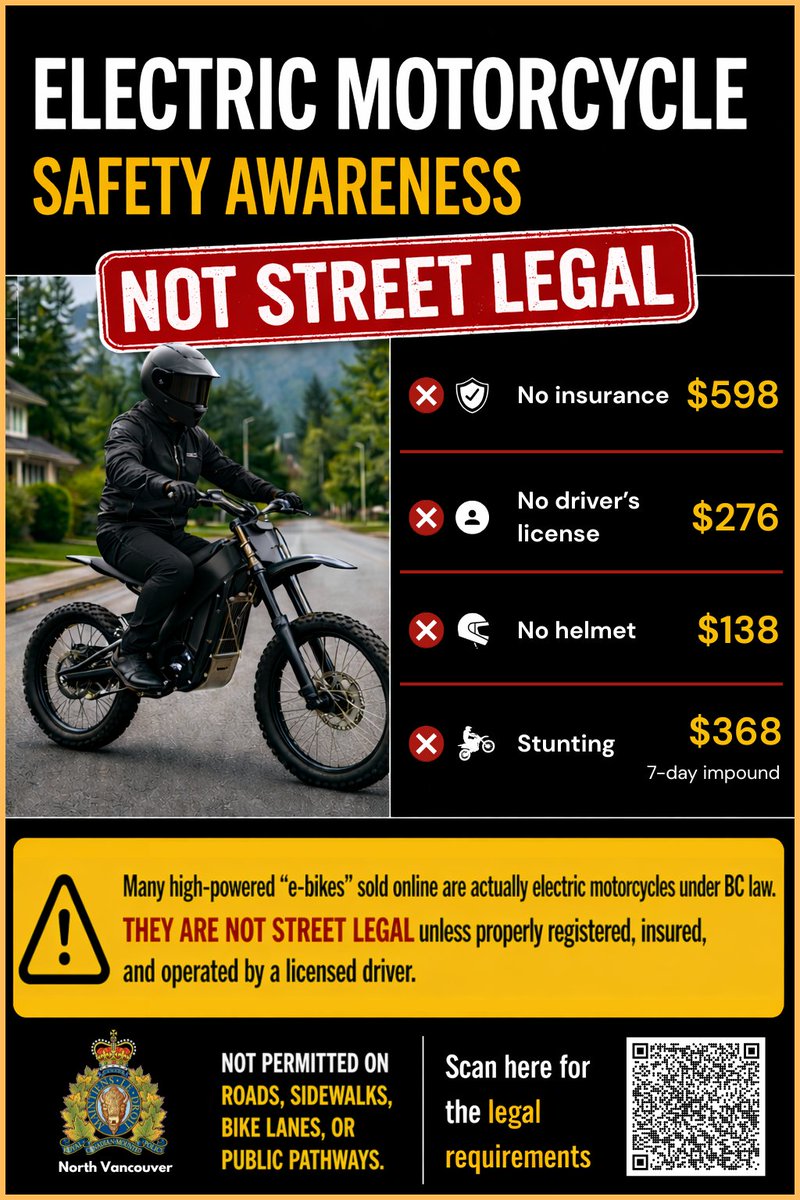 North Vancouver RCMP tweet media