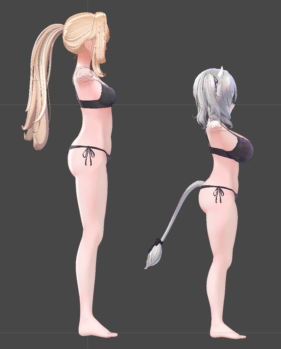 新PC環境移行で改めてミルティナ等身いじった