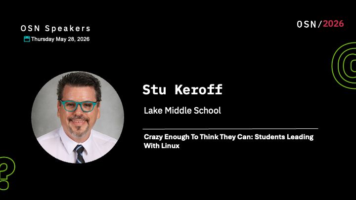 Thank you, Stuart Keroff, from Lake Middle School, for speaking at #osn2026 #learnshareconnect buff.ly/rC4Os9y