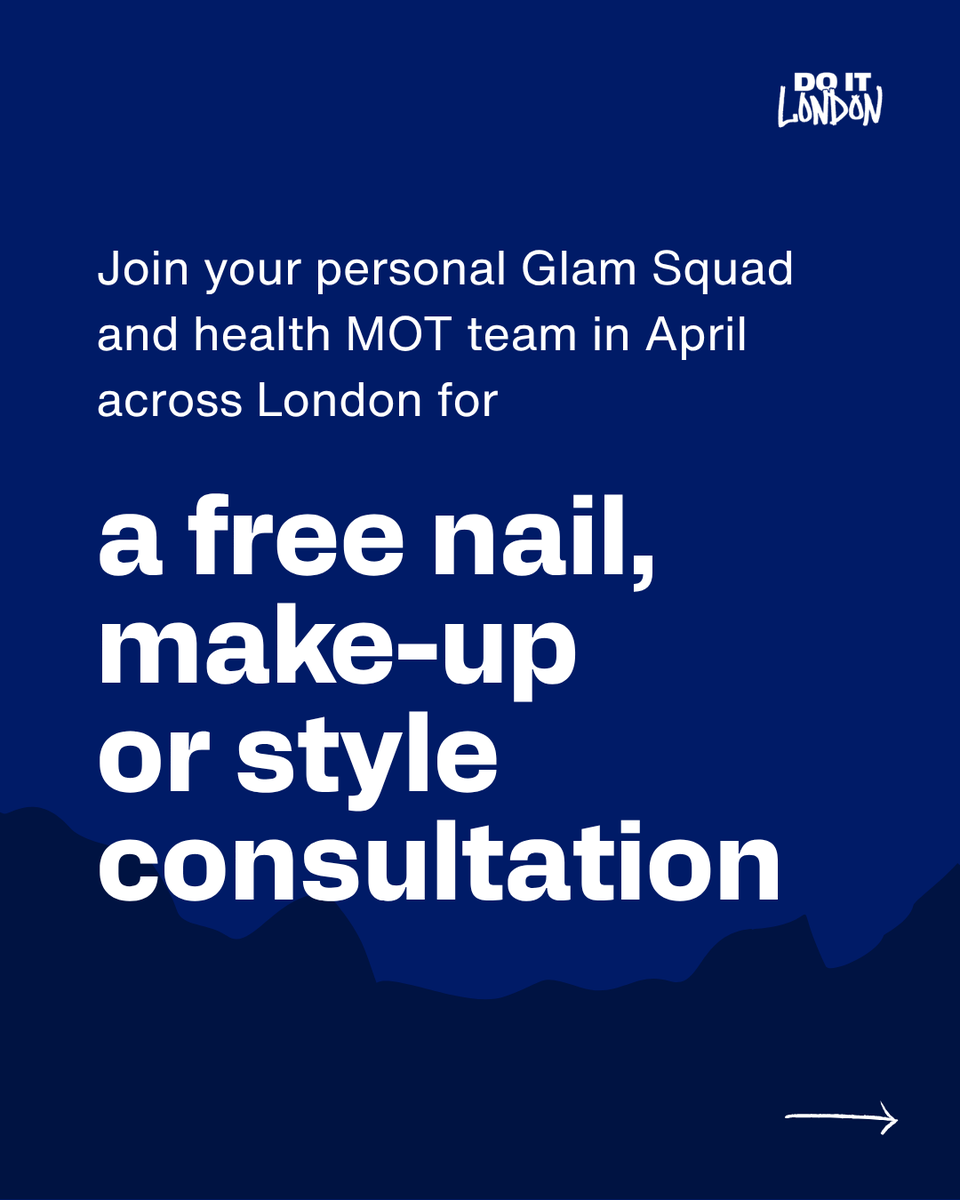 TheVoiceNews's tweet image. Sponsored: 

This April, the @‌doitldn #Glam Squad is popping up across London - bringing beauty, wellbeing and relaxed health conversations together in spaces made for Black women.

Free nails, make‑up or styling consultations.

Free routine health checks including sexual health