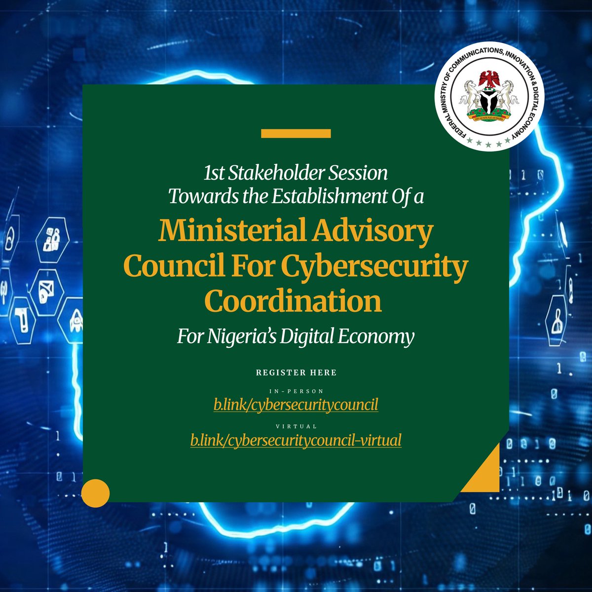 Fed. Min. of Comms, Innovation & Digital Economy tweet media