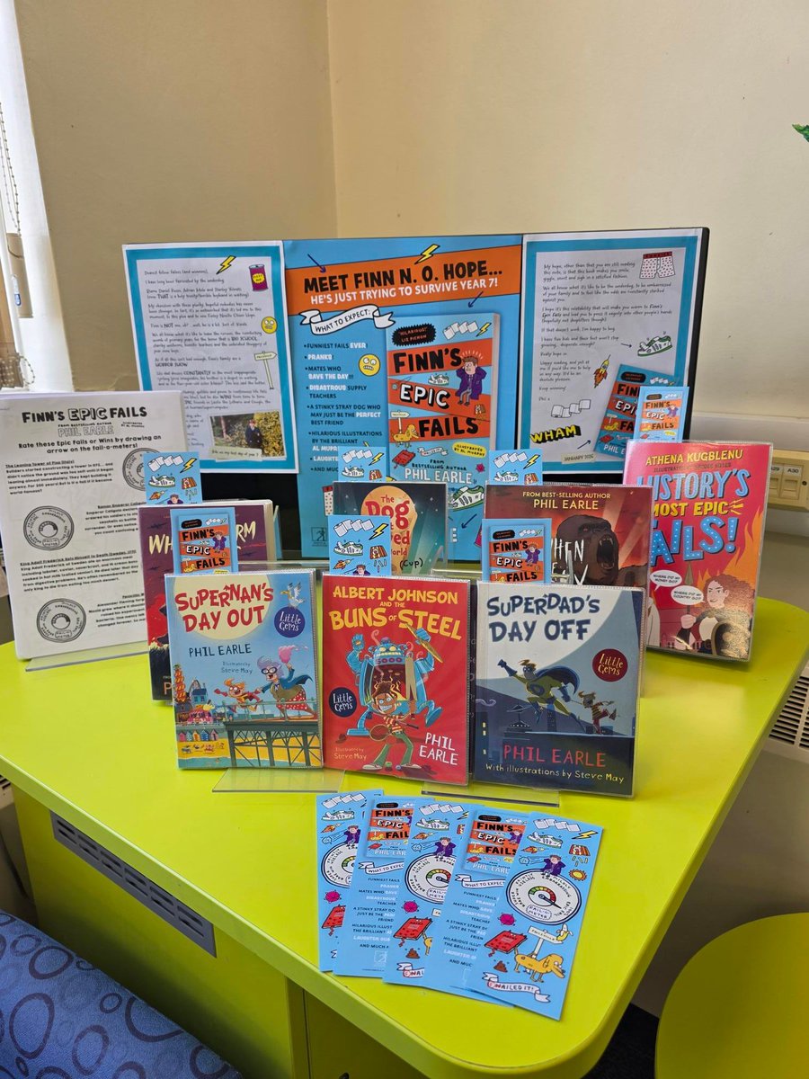 BlackwoodLib's tweet photo. Finn's Epic Fails

A hilarious new series by bestselling author Phil Earle which introduces Finn N. O. Hope and his life of epic failure!

Available now at Blackwood Library!!

#FinnsEpicFails
@readingagency 
@simonkids_UK https://t.co/rH7T2B6Ble