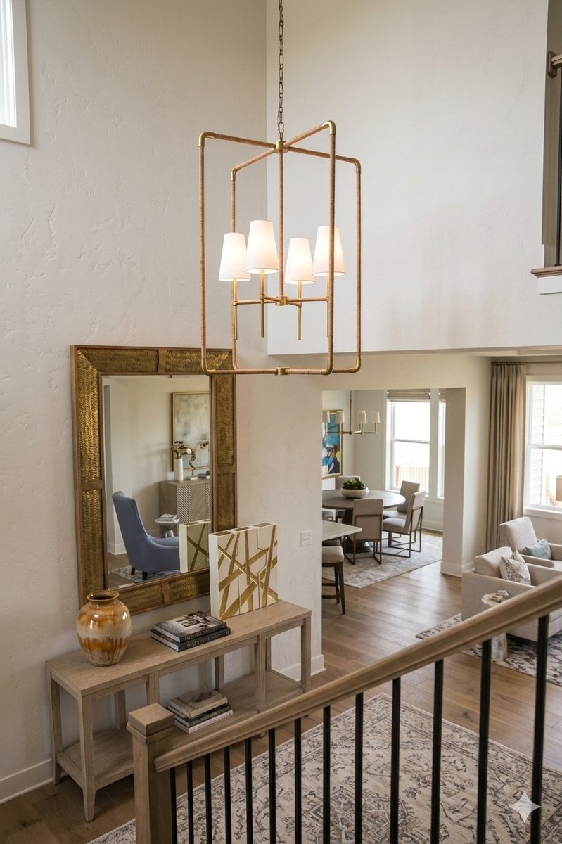 Wilson_Lighting's tweet image. The last piece of the puzzle!
This Mariana fixture really complements every other item in the space! Once that last design feature is in place, it all comes together to create a beautiful family home. 

#interiordesign #family