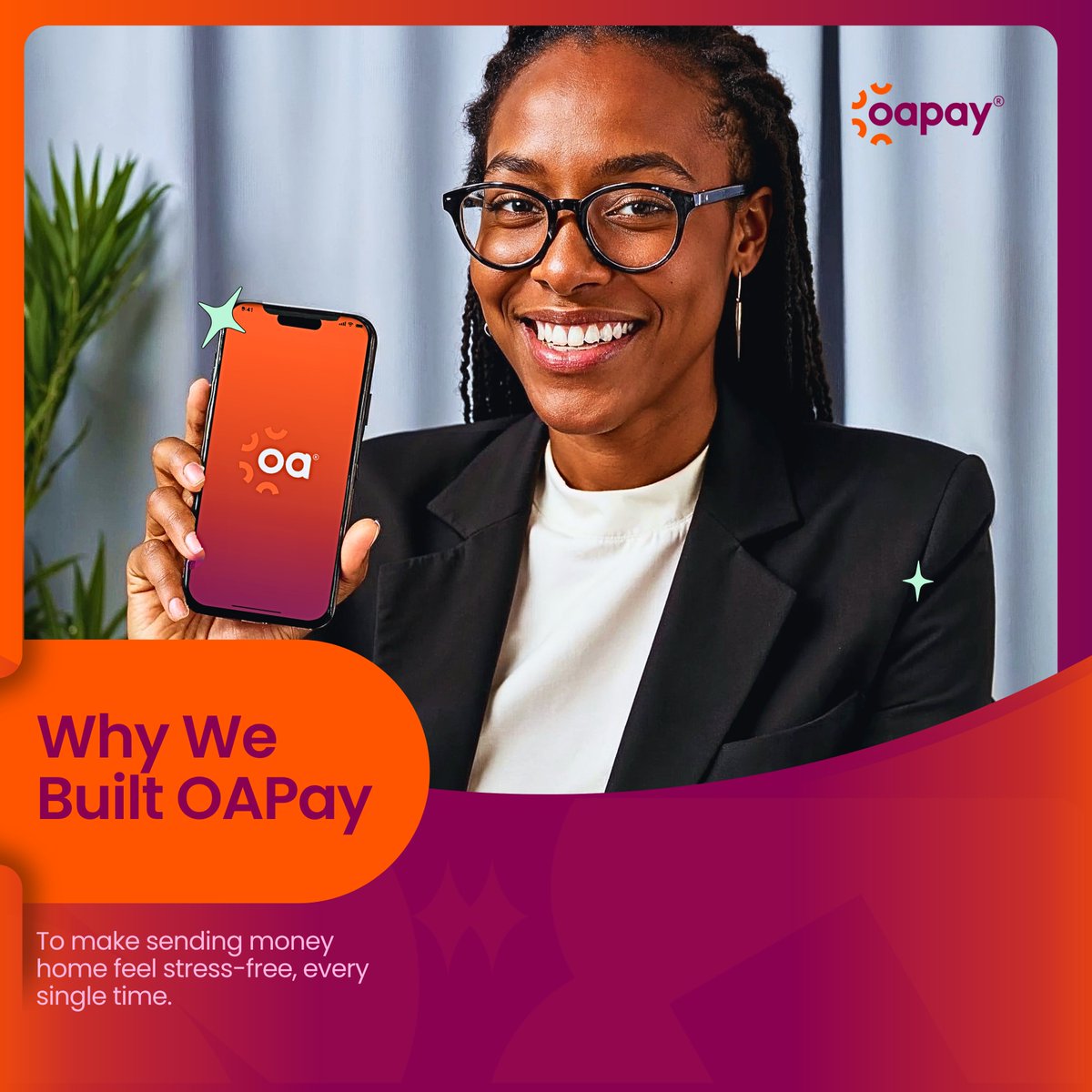 oapayco's tweet image. From real experiences to real impact 🚀

OAPay simplifies how you support loved ones back home: fast, seamless &amp;amp; meaningful 💛

More than payments, it’s a mission to unlock financial access for all.

#FintechForGood #CustomerExperience #GlobalImpact #OAPay