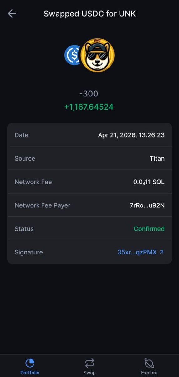 Degenntrader's tweet image. This is my entry and my proof of buy in next two pictures. Thanks
$dhc
@DogeHeadcoin
#DogeHeadCoin
@0xWesdegen 
@_jas_4 
#doge #nfts #dhc