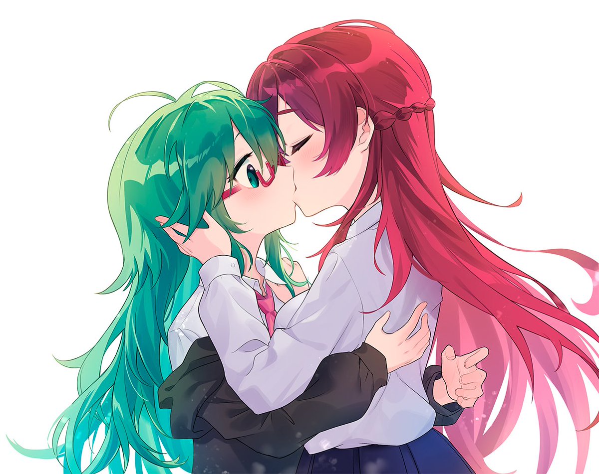 noiszgame's tweet photo. it's lesbian visibility week let's all play projekt godhand you can see the characters https://t.co/BkkXhTGjDa