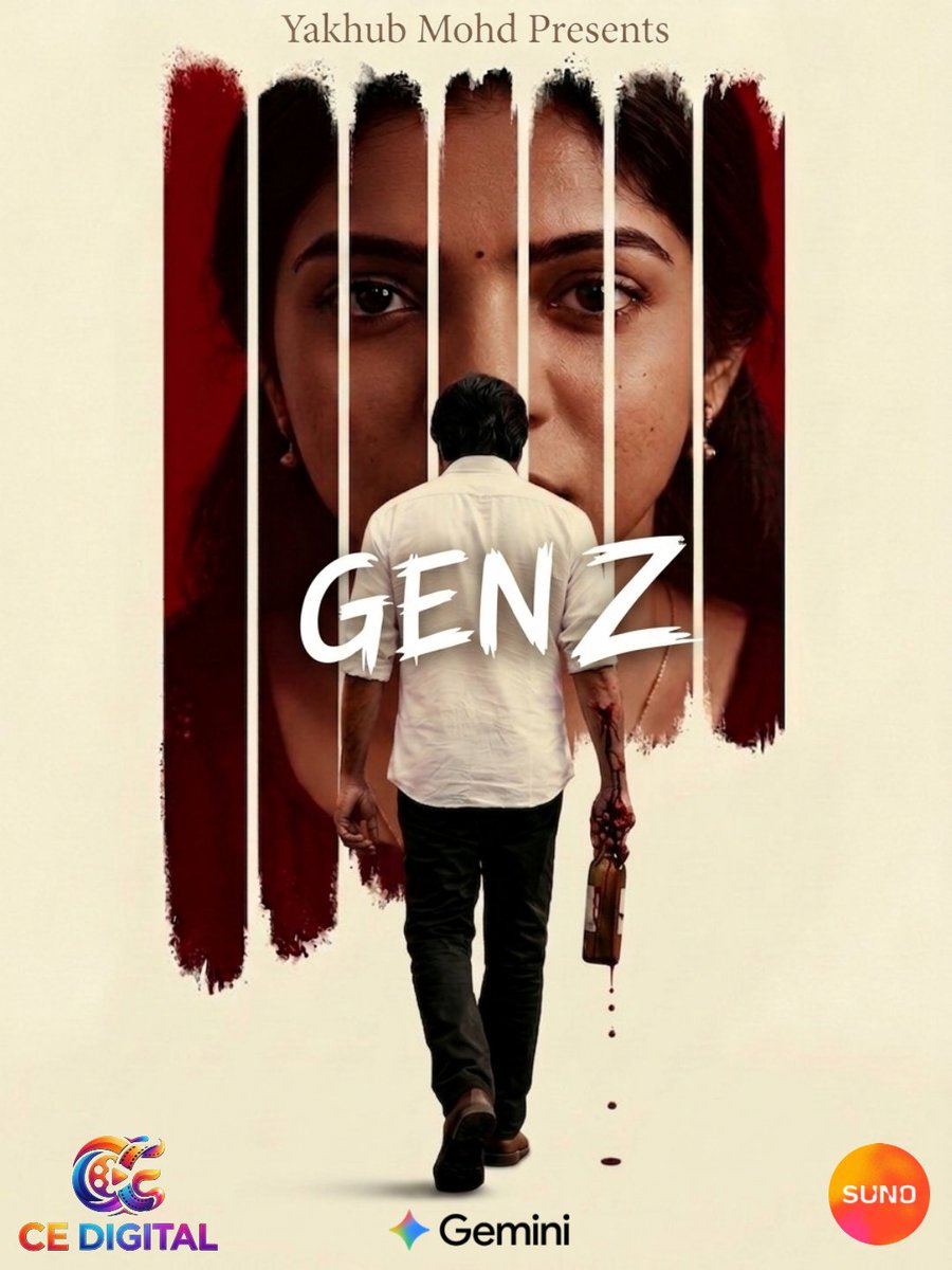 mohd_yakhub's tweet photo. Here we go CE DIGITAL Debut film Titled as a GEN Z ! This isn’t just a love story; it’s a full-blown emotional riot. Coming soon!

@ShaikK14780 @colourful_Ent @GeminiApp @suno https://t.co/EdrjMSbQCU