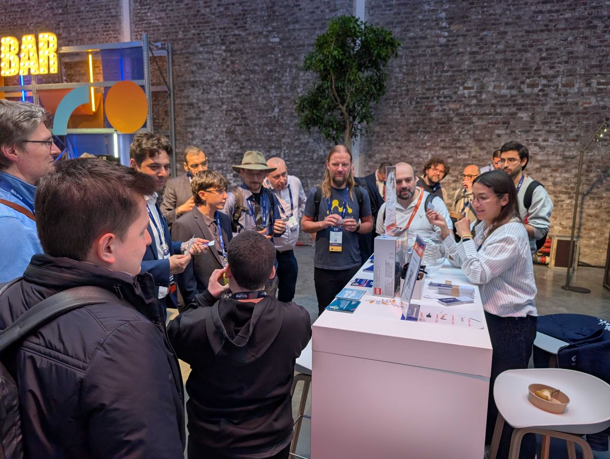 EclipseFdn's tweet photo. 🎉 Congratulations to today's winners of the raffle at the #EclipseFdn booth at @ocxconference. Our winners received a planet & moon LEGO set!
✨ Join the raffle tomorrow!
#opensource #raffle #OCX26 https://t.co/WMyxJ0wVmD