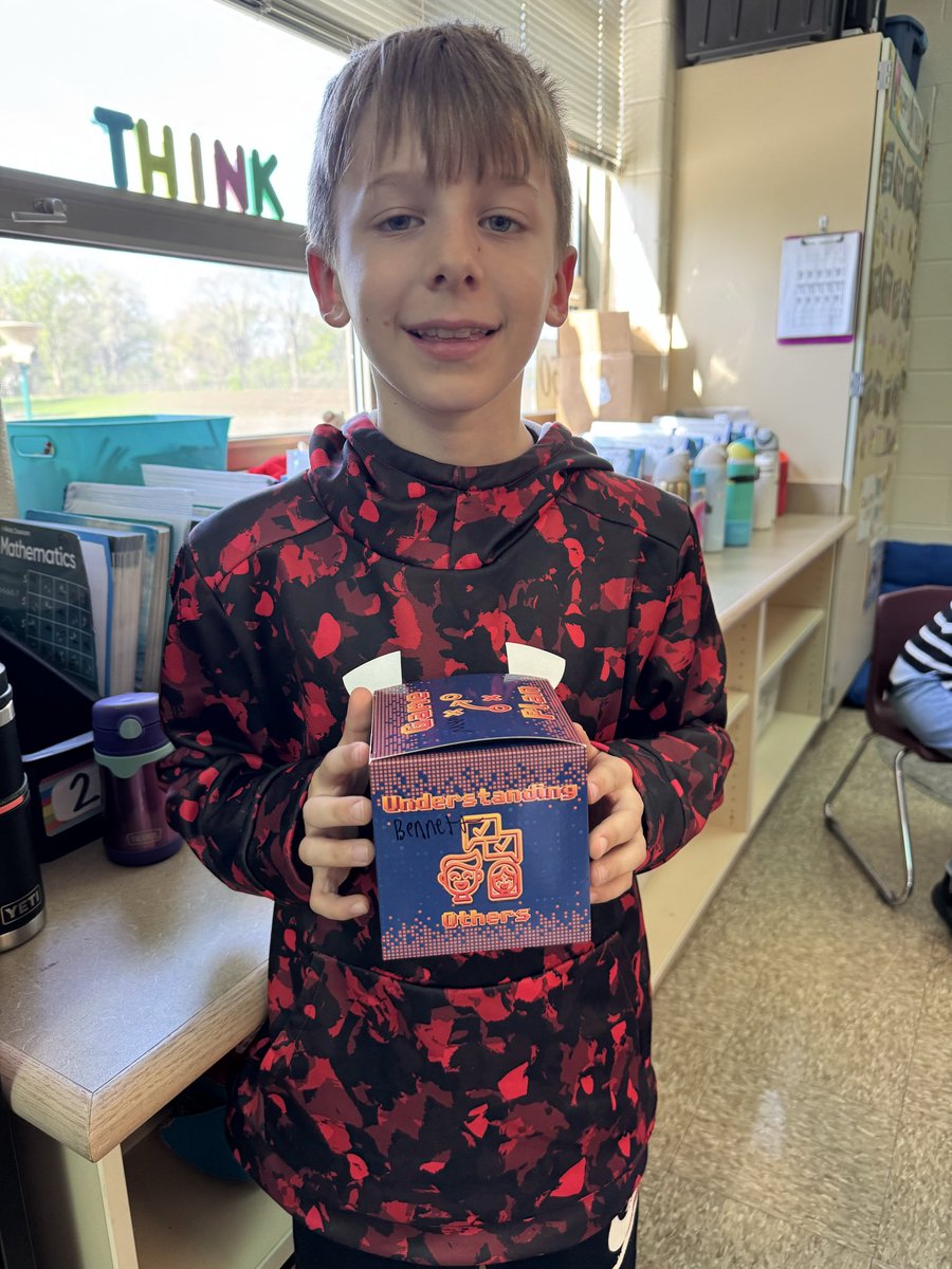 dublin2320's tweet photo. Bennett got our Day 2  Apex cube- Understanding others!  He consistently listens and shows empathy to his classmates.  Bennett chooses kindness everyday! #rcs118life https://t.co/Wu8SEyc5UH