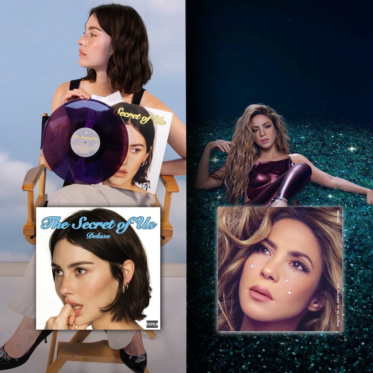 “The Secret of Us” has surpassed “Las Mujeres Ya No Lloran” by Shakira and is now the 5th (7th overall) most streamed female album released in 2024.