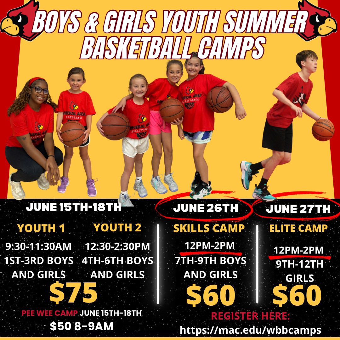 Mineral Area College WBB tweet media