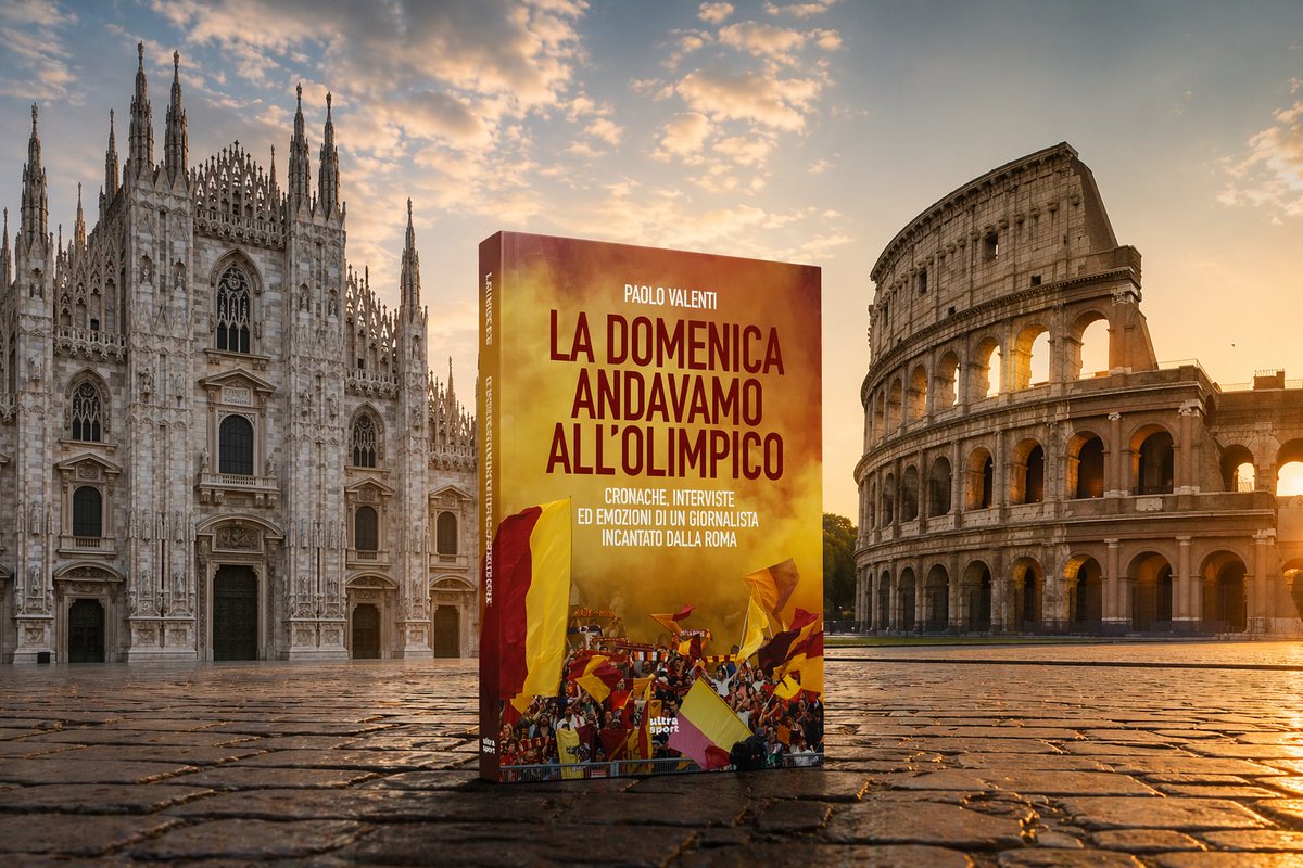 PValenti2's tweet image. La domenica andavamo all’Olimpico sbarca a Milano: il prossimo 7 maggio, presso la libreria Lapsus, avrò il piacere di presentare il libro insieme a Dario Ricci. 
 
Vi aspetto!

#LaDomenicaAndavamoAllOlimpico#Milano #Roma #Libri #PresentazioneLibro #EventiMilano