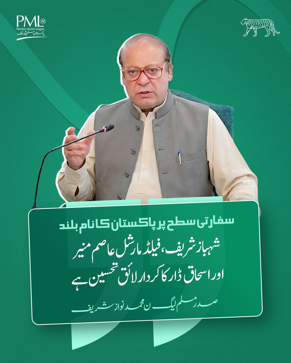 PMLN tweet media