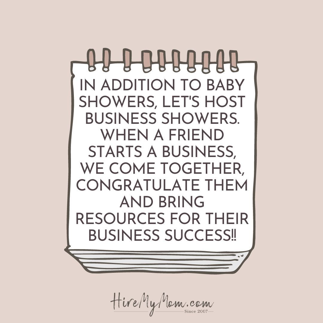hiremymom's tweet image. Loving the idea of hosting business showers!

#Business #SupportSmallBusiness #ShopSmall